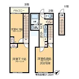 ステラテラス亀有 2階/-