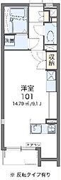 ミランダ城山 ワンルームの間取図画像