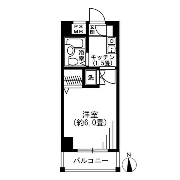 SOCIETY MIYAMAEDAIRA 208｜神奈川県川崎市宮前区小台１丁目(賃貸マンション1K・2階・17.92㎡)の写真 その2