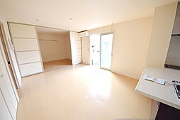 JR横浜線 橋本駅 徒歩16分の賃貸アパート 1階2LDKのリビング/ダイニング