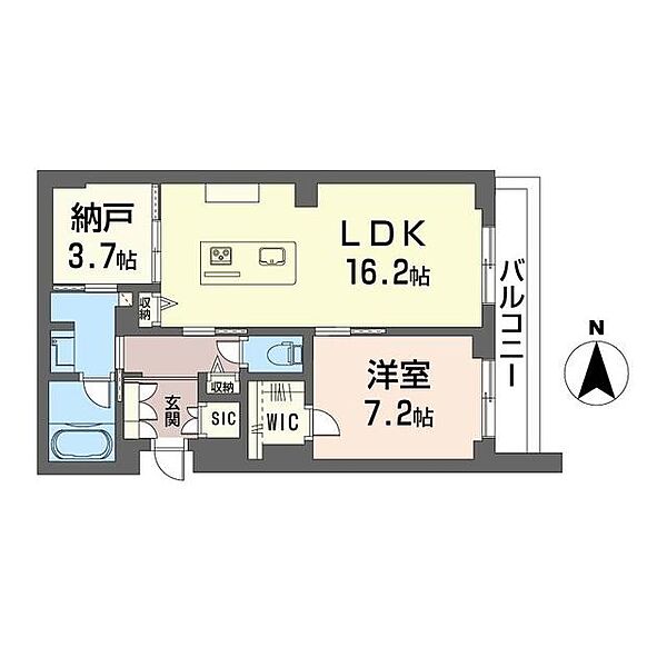 ロワゾ 00301｜神奈川県川崎市川崎区観音２丁目(賃貸マンション1SLDK・3階・65.08㎡)の写真 その2