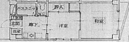 近藤ビル 2Kの間取図画像