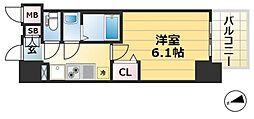 エステムコート神戸グランスタイル 6階/-