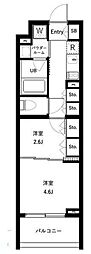 セジョリ高井戸 1DKの間取図画像