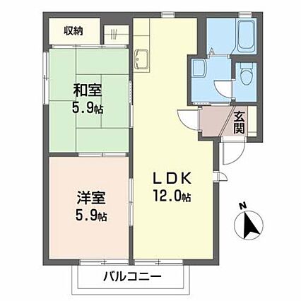 ヴィーブルA_間取り_0