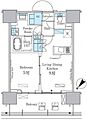 HARUMIFLAGPORTVILLAGEC棟9階17.1万円