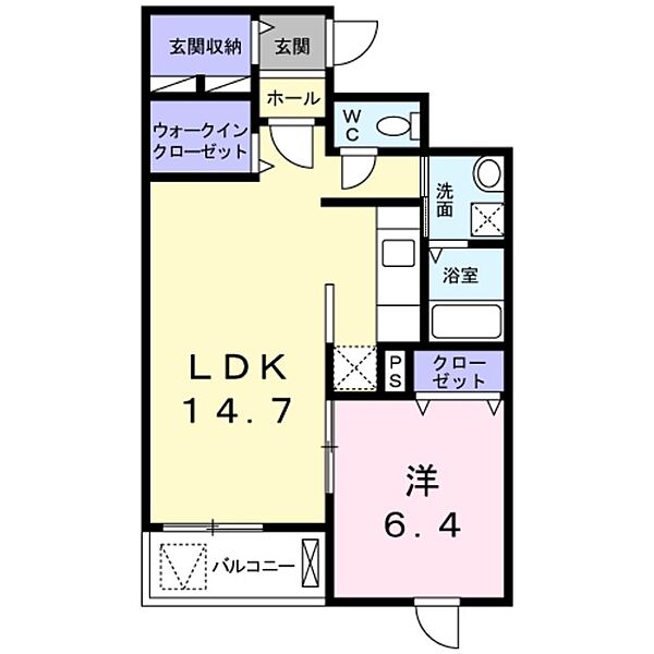 タキヤマレジデンス ｜大阪府河内長野市木戸２丁目(賃貸マンション1LDK・1階・51.45㎡)の写真 その2