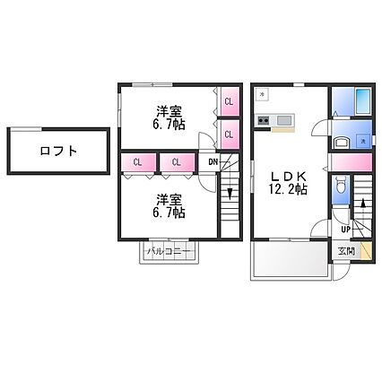 シュガーミル_間取り_0