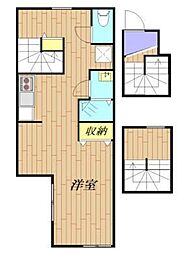 リブ・グランデ 1Kの間取図画像