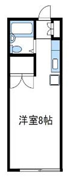 神奈川県厚木市三田南３丁目(賃貸アパート1R・1階・19.60㎡)の写真 その2