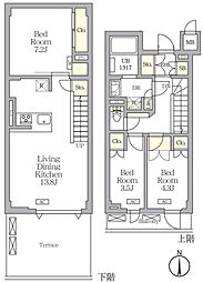 間取図画像 3LDK