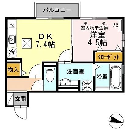 よろづや5ABA_間取り_0