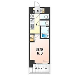 アドバンス大阪ベクエム 8階/-