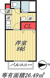 東京メトロ東西線 原木中山駅 徒歩7分 2階/-