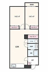 第20明智ビル 3LDKの間取図画像