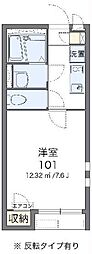 クレイノドッグウッド 1Kの間取図画像