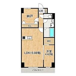 豊中市三和町1丁目マンション 1SLDKの間取図画像