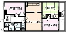 メゾンプレミール 3LDKの間取図画像
