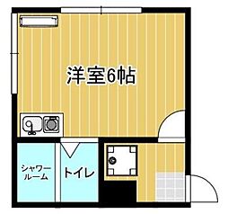 セントヒルズ阿佐ヶ谷 ワンルームの間取図画像