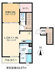 ラフレシール 2階