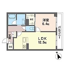 フォンテーヌ　八千代 00203 ｜ 栃木県宇都宮市八千代１丁目3-13（賃貸アパート1LDK・2階・48.17㎡） その2