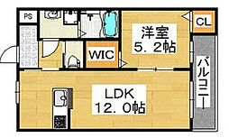 カサベルデ北花田III 2階