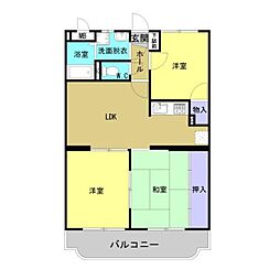ユーミーSAKAE 3LDKの間取図画像