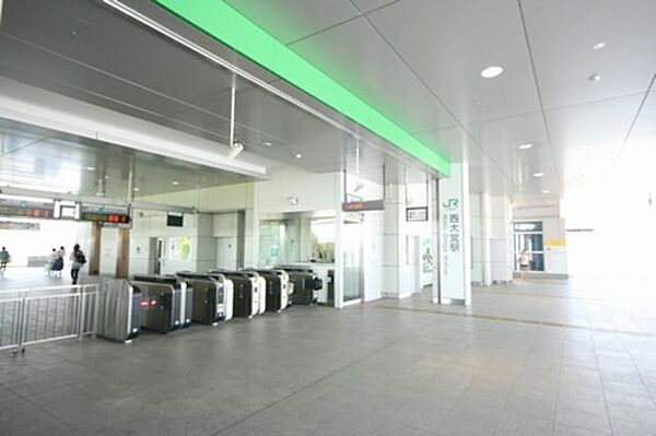 画像16:【西大宮駅改札】2009年新設された新しい駅です。