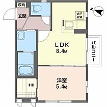 クレストヒルズ二の森 102 ｜ 宮城県仙台市宮城野区二の森6-37（賃貸アパート1LDK・1階・35.00㎡） その2