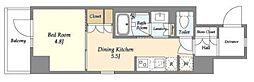 GRANPASEO清澄白河2 1DKの間取図画像
