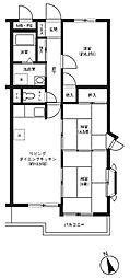 フォーラム川口 3LDKの間取図画像