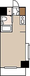 セントレー伊勢佐木 ワンルームの間取図画像