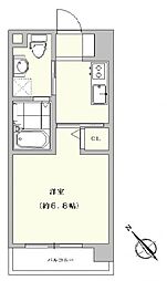 グランドシャルマン博多駅前 1Kの間取図画像