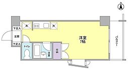 FTAビル ワンルームの間取図画像