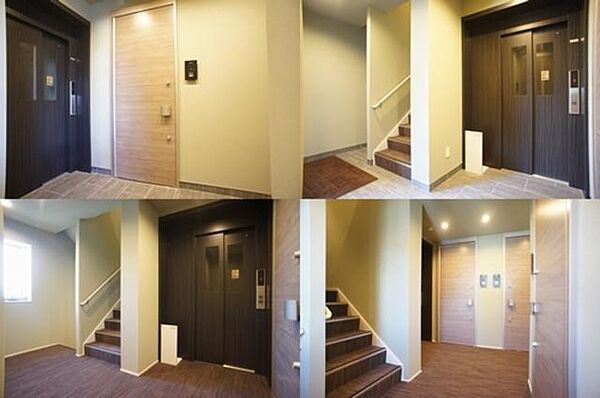画像12:廊下を室内に取り込んだホテルライク仕様の共用空間。