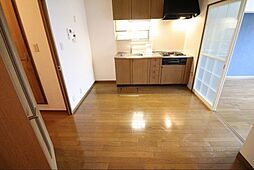 ウエストアローム 2階3DKのリビング/ダイニング