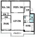 大坂上マンション1号棟4階9.5万円