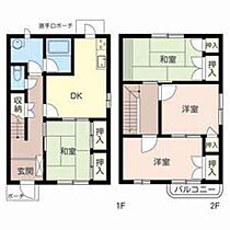 平井ハイツ 0102 ｜ 兵庫県神戸市北区青葉台9-5（賃貸アパート4DK・1階・88.00㎡） その2