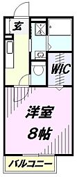 T-gate 1Kの間取図画像