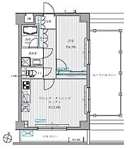 メゾンカルム西新宿 504 ｜ 東京都新宿区西新宿４丁目22-24（賃貸マンション1LDK・5階・45.60㎡） その2