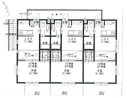 ツカーノ 1LDKの間取図画像
