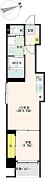 ジュライト淡路 1LDKの間取図画像