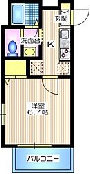 [間取] 角部屋2面採光日当り良好　ゆとりの24．92平米