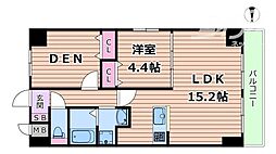 GROOVE豊中レジデンス 1SLDKの間取図画像