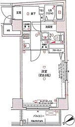 GRANDFORCE東高円寺 1Kの間取図画像