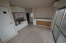 帝京マンション 206 2階ワンルームのリビング/ダイニング