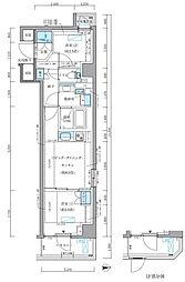 品川区東品川4丁目マンション 2DKの間取図画像
