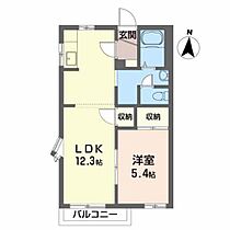 ヤマトハイツIIＦ 105 ｜ 福島県郡山市八山田１丁目84（賃貸アパート1LDK・1階・40.00㎡） その2