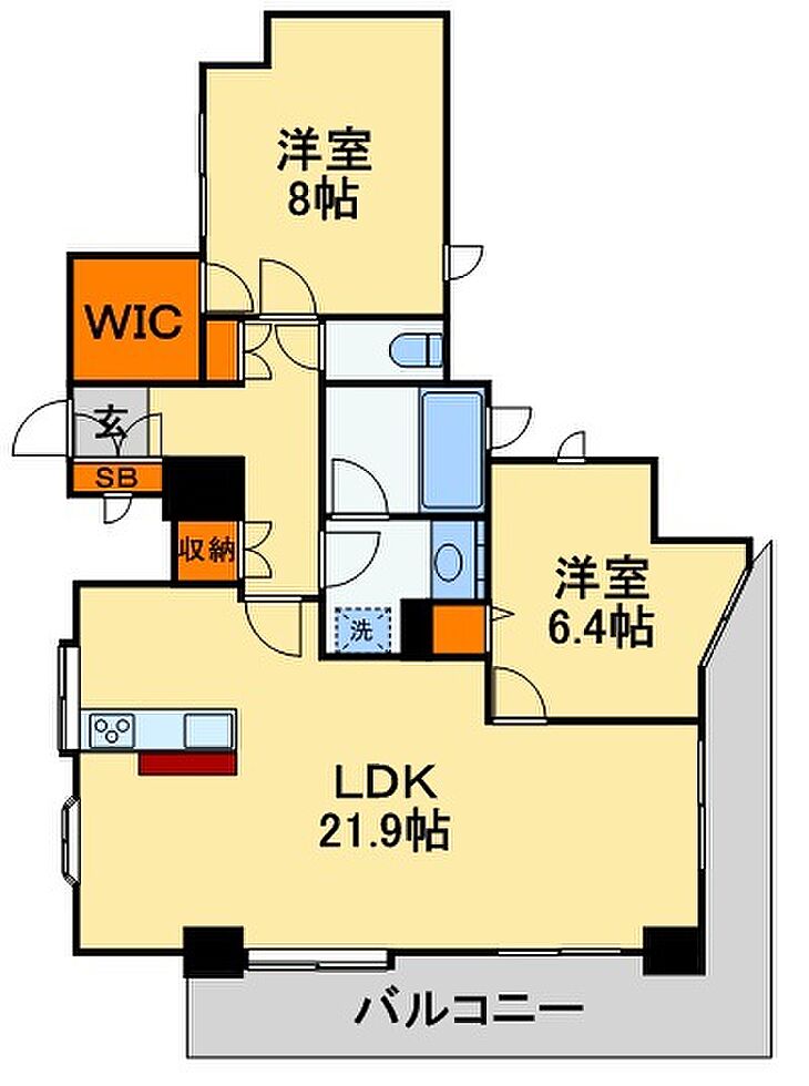 ホームズ ｊｒ京葉線 南船橋駅 徒歩15分 2ldk 賃料11 5万円 7階 79 76 賃貸マンション住宅情報