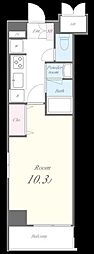 スペランツァ 1Kの間取図画像